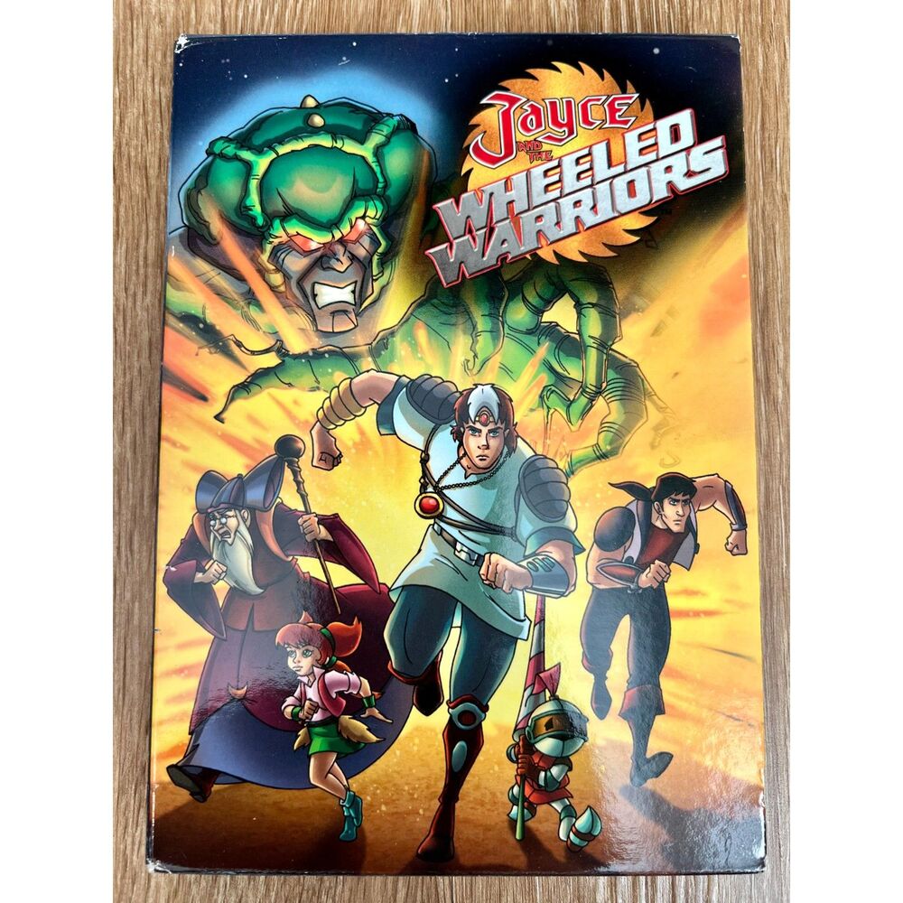 RARE Jayce and the Wheeled Warriors 4-DVD Set Plus Bonus Magnet!